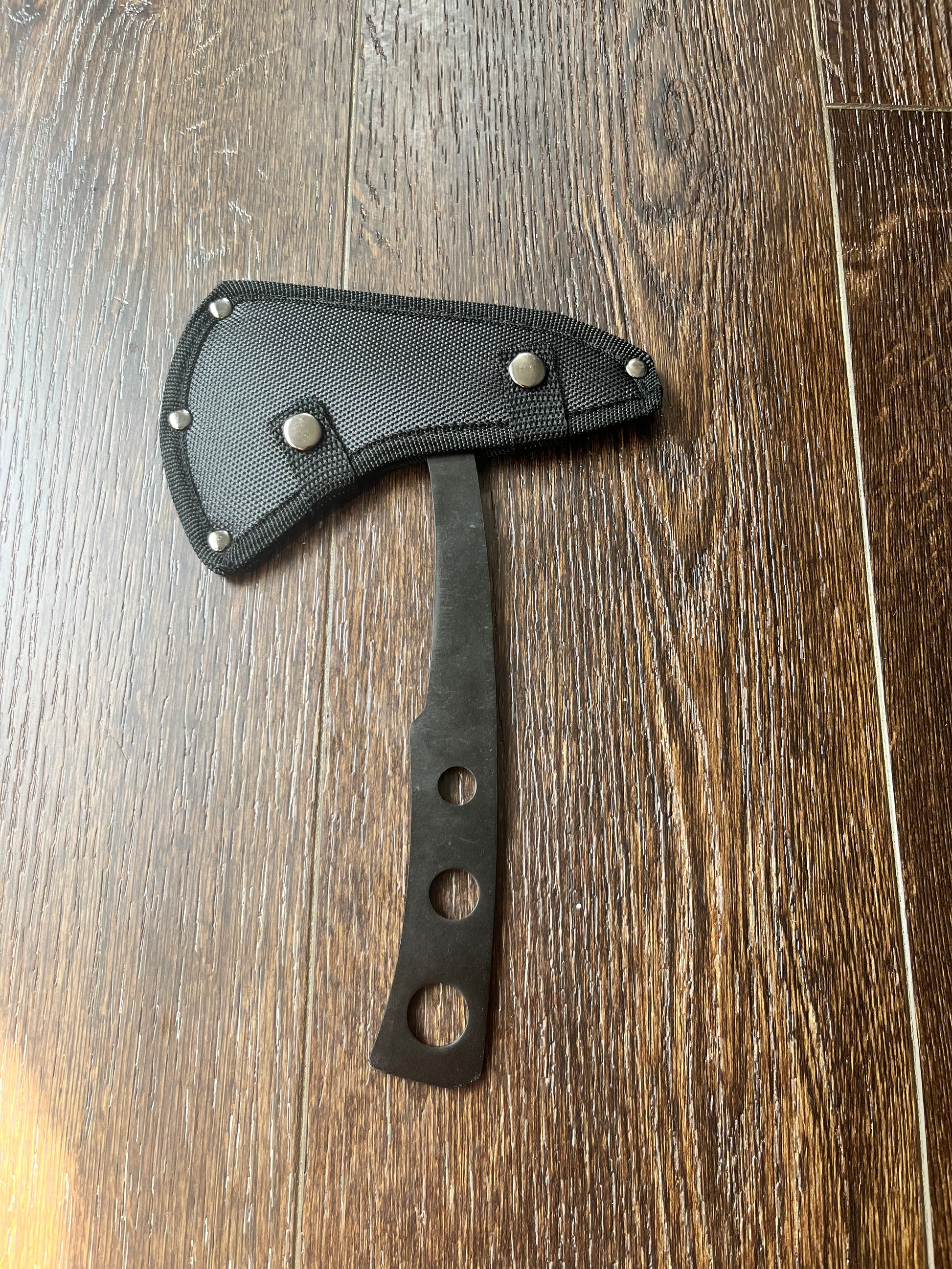 9.5″ Black Tactical Axe Tomahawk Hatchet Throwing Knife
